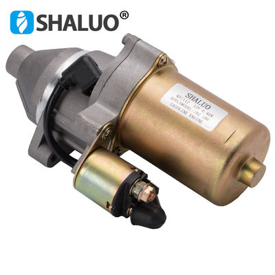 kwaliteit  5kw Gasoline Generator QDJ112 182F 188F 5kw 6.5kw Electric Motor Brushes Motor Gasoline 12v Magnetic Starter Motor fabriek