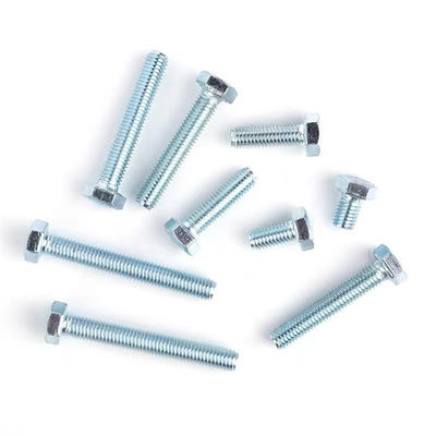 Building Construction Manufacture Factory DIN933 DIN931steel Hex Bolt And Nut
